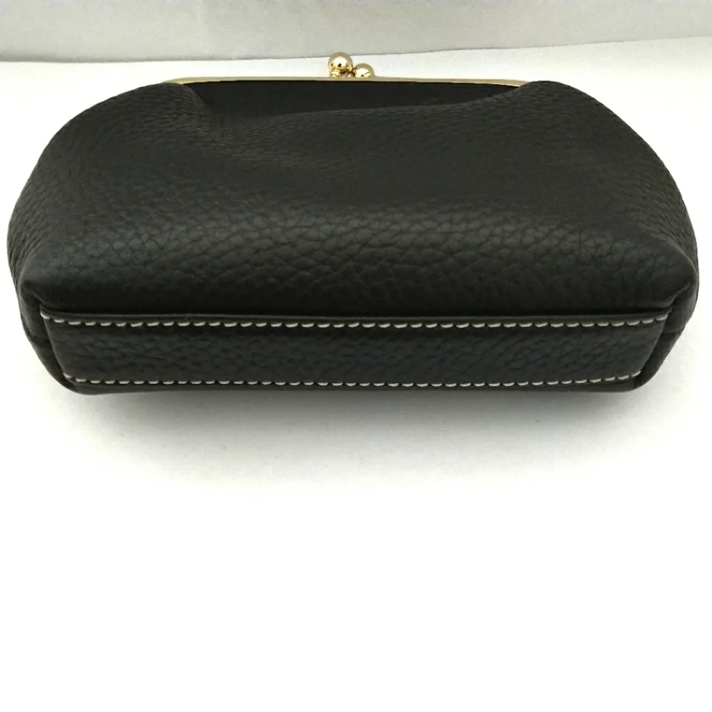 !SOLD! Dooney Black Leather Frame Wallet - Picture 5 of 6
